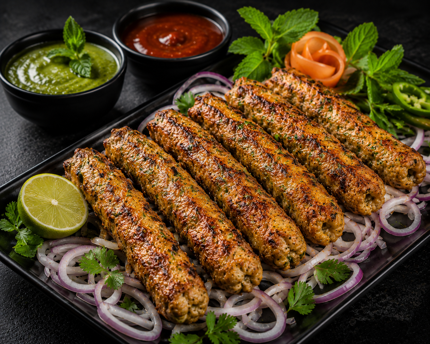 Chicken Seekh Kabab