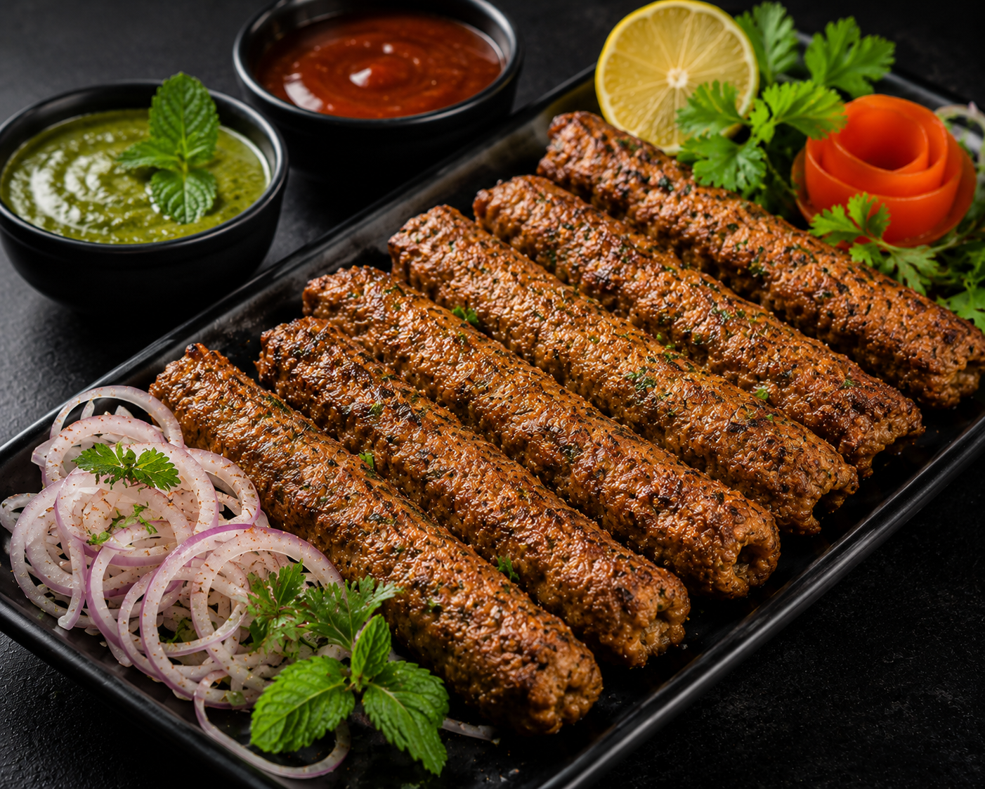 Mutton Seekh Kabab